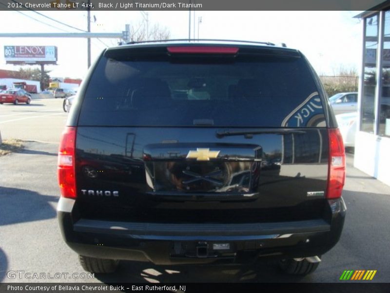Black / Light Titanium/Dark Titanium 2012 Chevrolet Tahoe LT 4x4