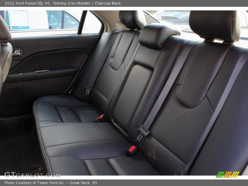 Sterling Grey Metallic / Charcoal Black 2012 Ford Fusion SEL V6