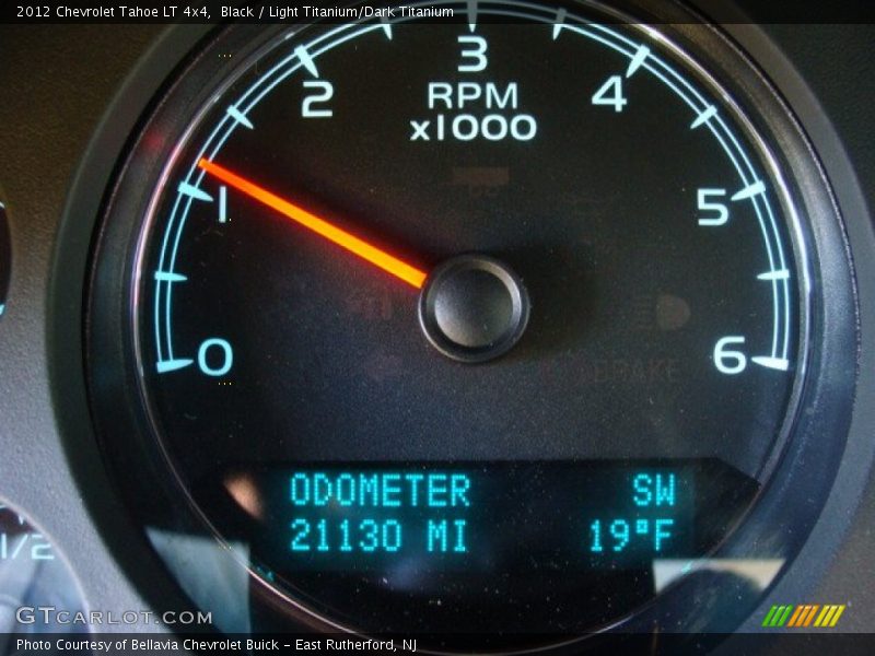 Black / Light Titanium/Dark Titanium 2012 Chevrolet Tahoe LT 4x4