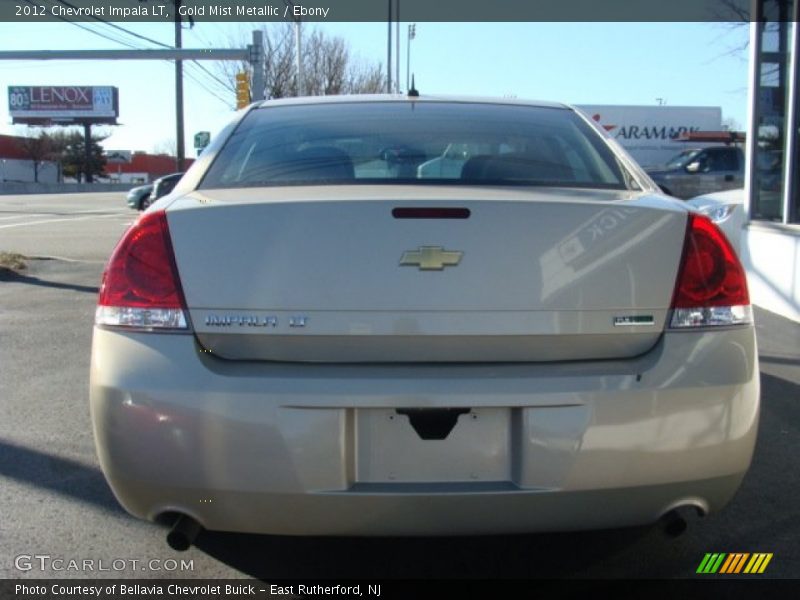 Gold Mist Metallic / Ebony 2012 Chevrolet Impala LT