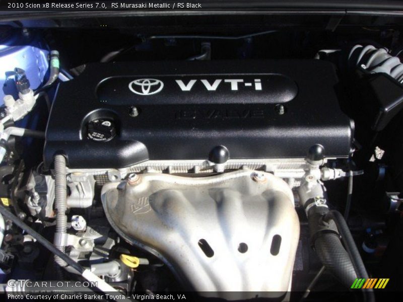  2010 xB Release Series 7.0 Engine - 2.4 Liter DOHC 16-Valve VVT-i 4 Cylinder
