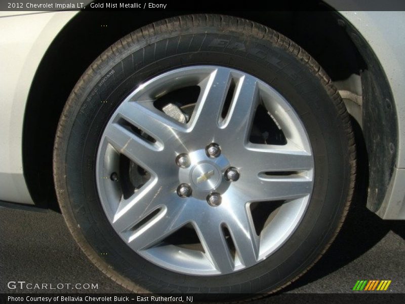 Gold Mist Metallic / Ebony 2012 Chevrolet Impala LT
