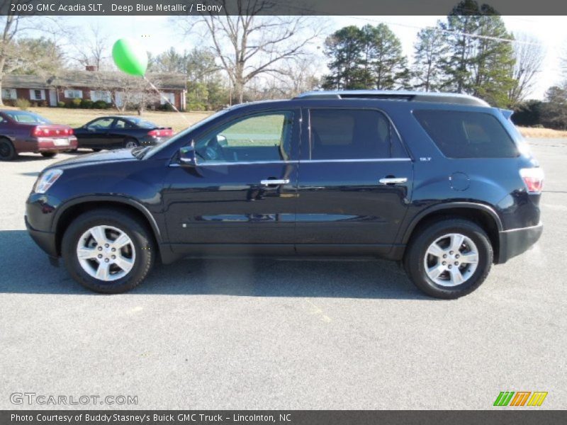 Deep Blue Metallic / Ebony 2009 GMC Acadia SLT