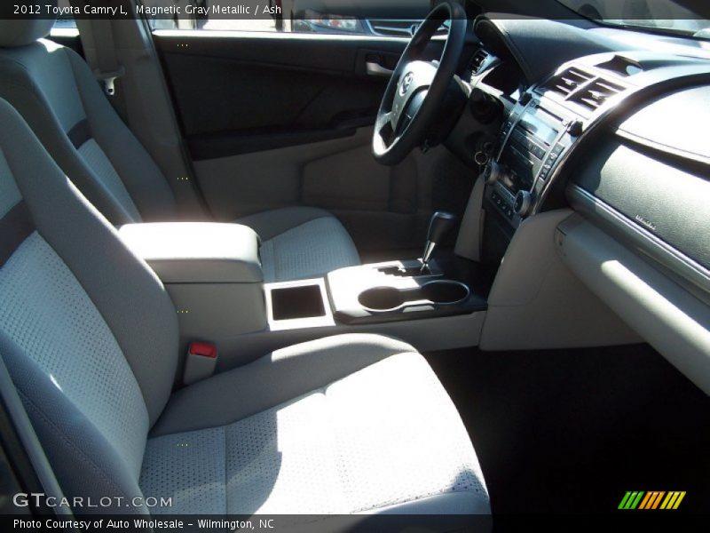 Magnetic Gray Metallic / Ash 2012 Toyota Camry L