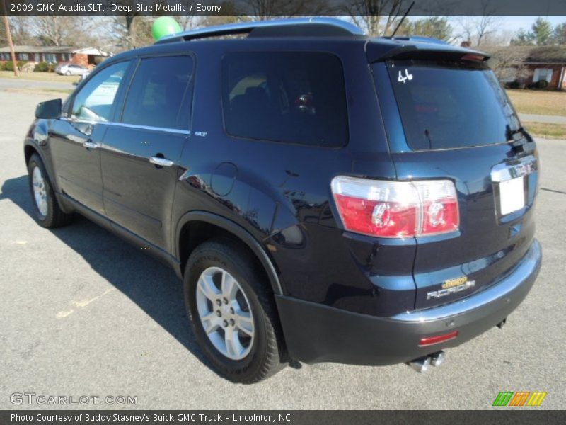 Deep Blue Metallic / Ebony 2009 GMC Acadia SLT