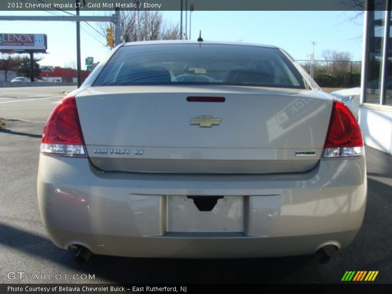 Gold Mist Metallic / Ebony 2012 Chevrolet Impala LT