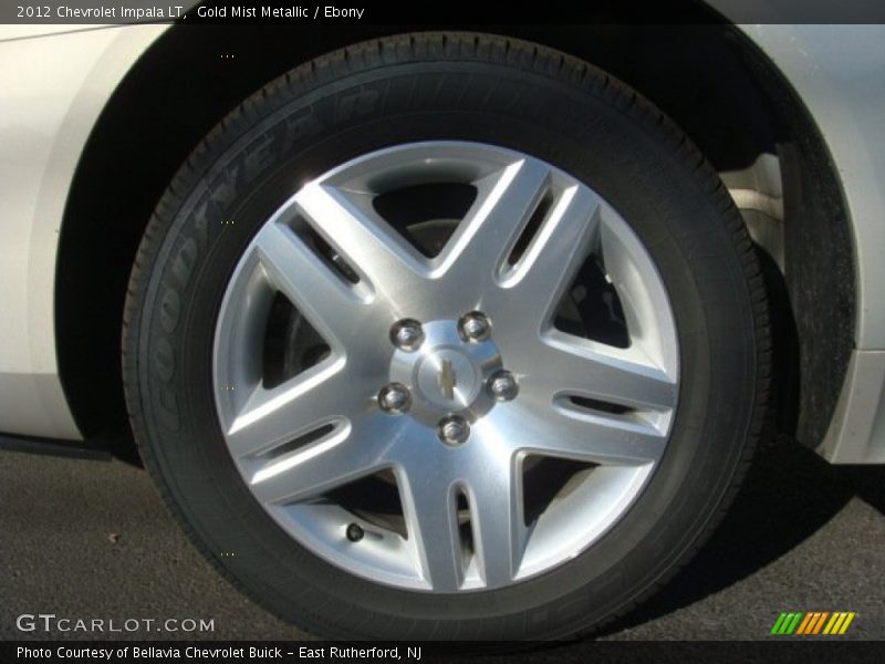 Gold Mist Metallic / Ebony 2012 Chevrolet Impala LT