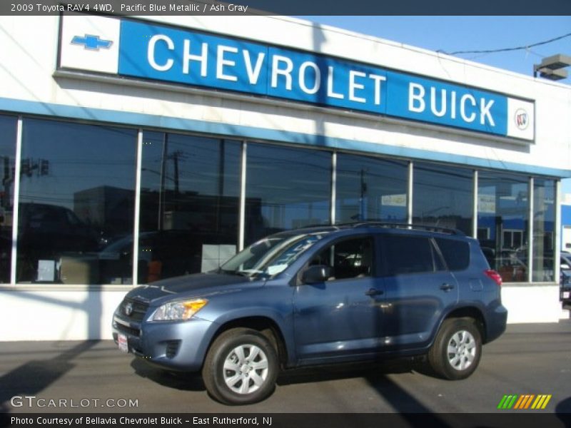 Pacific Blue Metallic / Ash Gray 2009 Toyota RAV4 4WD