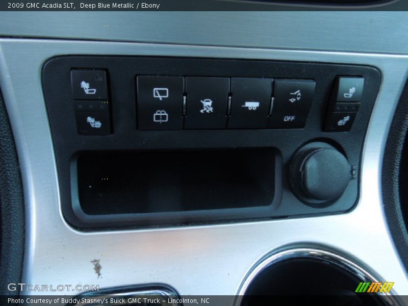 Controls of 2009 Acadia SLT