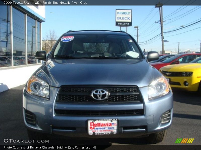 Pacific Blue Metallic / Ash Gray 2009 Toyota RAV4 4WD