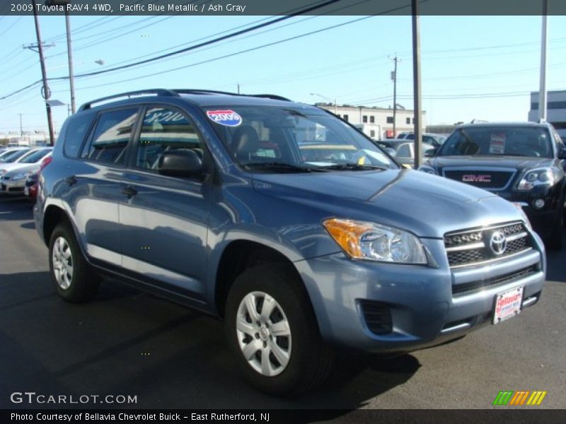 Pacific Blue Metallic / Ash Gray 2009 Toyota RAV4 4WD