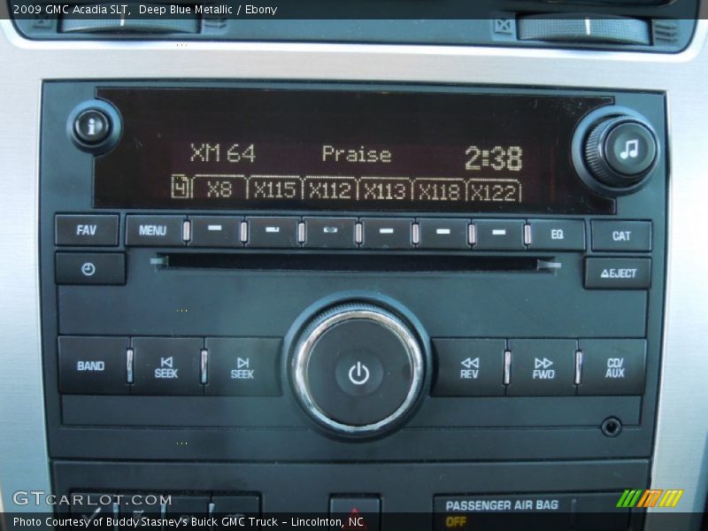 Audio System of 2009 Acadia SLT