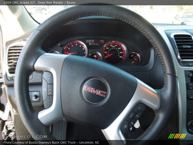 Deep Blue Metallic / Ebony 2009 GMC Acadia SLT