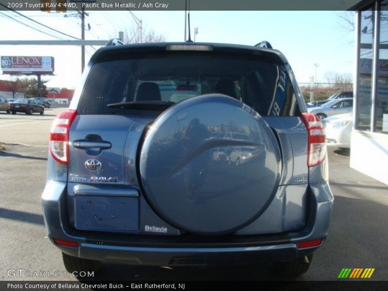 Pacific Blue Metallic / Ash Gray 2009 Toyota RAV4 4WD