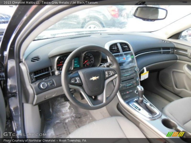 Taupe Gray Metallic / Jet Black/Titanium 2013 Chevrolet Malibu LS