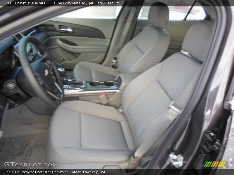 Taupe Gray Metallic / Jet Black/Titanium 2013 Chevrolet Malibu LS