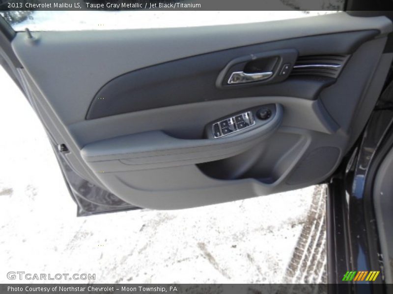 Taupe Gray Metallic / Jet Black/Titanium 2013 Chevrolet Malibu LS