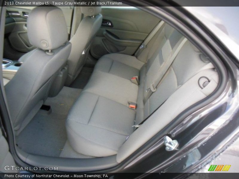 Taupe Gray Metallic / Jet Black/Titanium 2013 Chevrolet Malibu LS