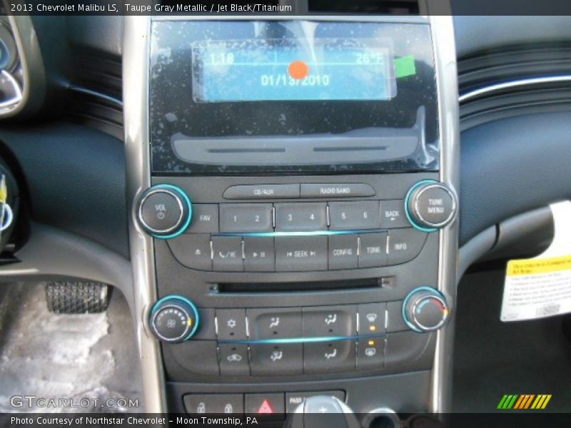 Taupe Gray Metallic / Jet Black/Titanium 2013 Chevrolet Malibu LS