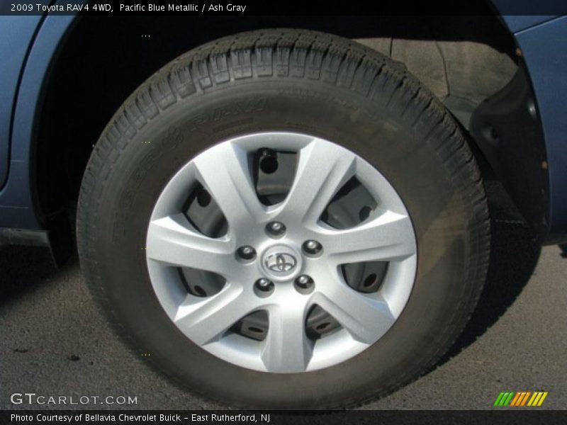 Pacific Blue Metallic / Ash Gray 2009 Toyota RAV4 4WD