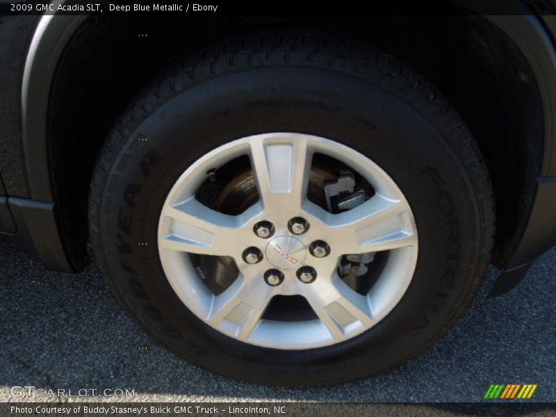 Deep Blue Metallic / Ebony 2009 GMC Acadia SLT