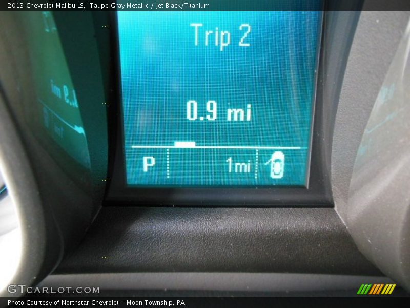 Taupe Gray Metallic / Jet Black/Titanium 2013 Chevrolet Malibu LS