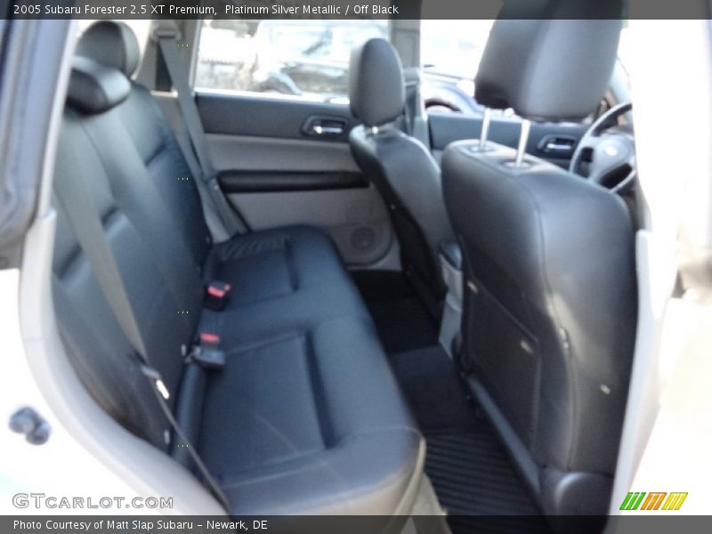 Platinum Silver Metallic / Off Black 2005 Subaru Forester 2.5 XT Premium