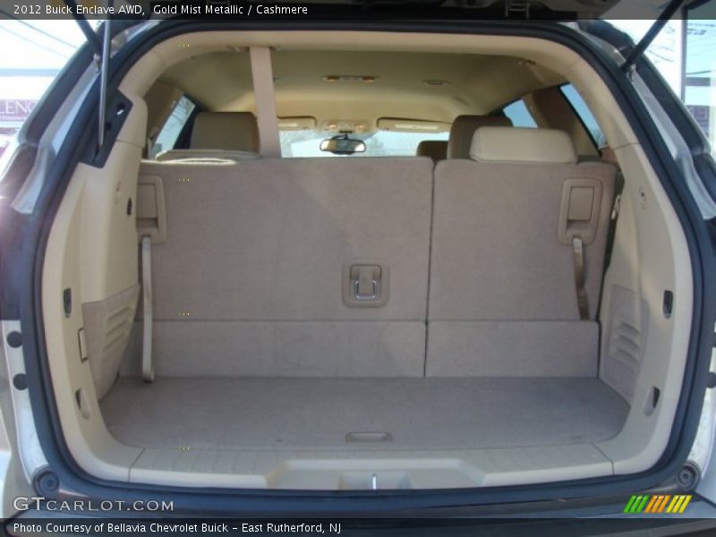 Gold Mist Metallic / Cashmere 2012 Buick Enclave AWD
