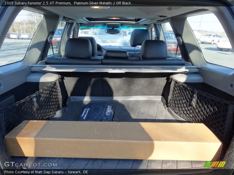 Platinum Silver Metallic / Off Black 2005 Subaru Forester 2.5 XT Premium