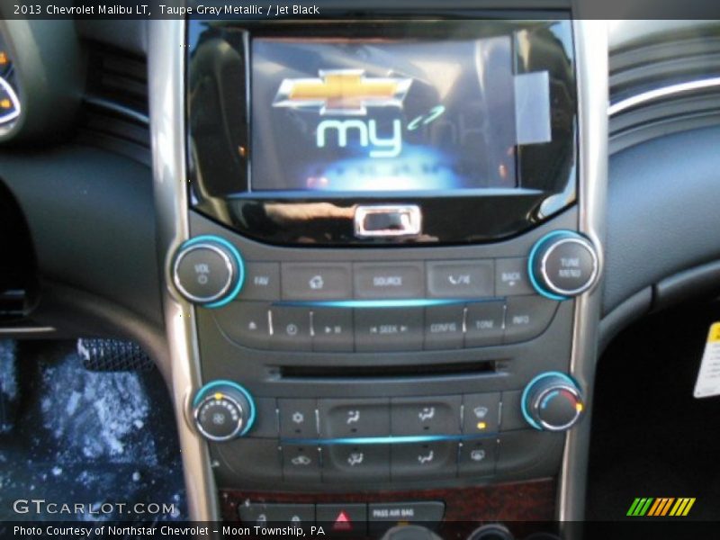 Taupe Gray Metallic / Jet Black 2013 Chevrolet Malibu LT