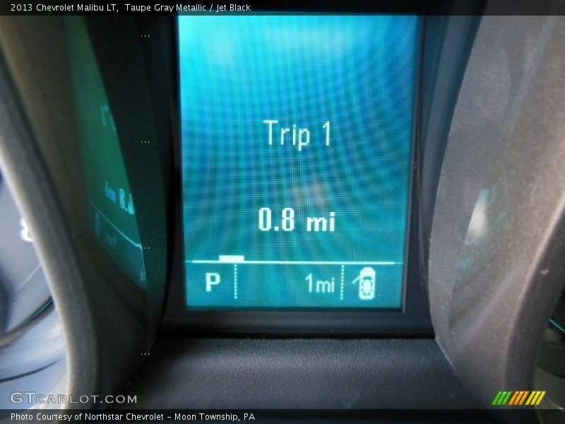 Taupe Gray Metallic / Jet Black 2013 Chevrolet Malibu LT