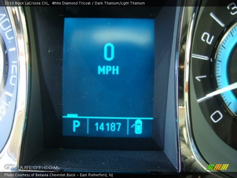 White Diamond Tricoat / Dark Titanium/Light Titanium 2010 Buick LaCrosse CXL