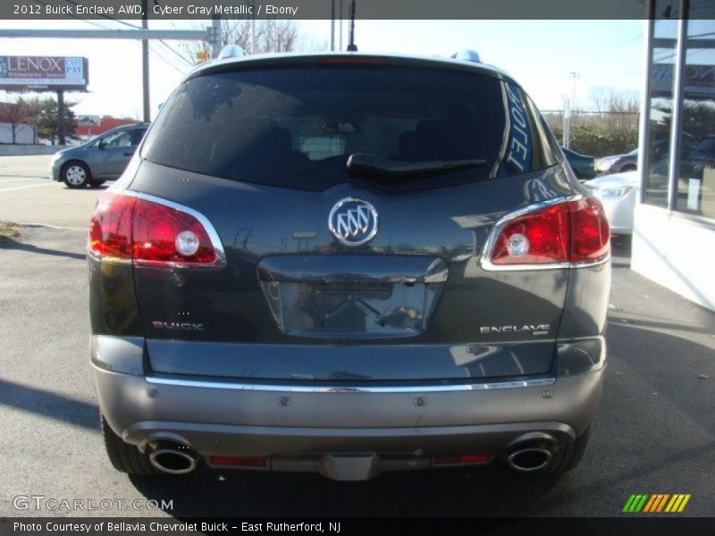 Cyber Gray Metallic / Ebony 2012 Buick Enclave AWD