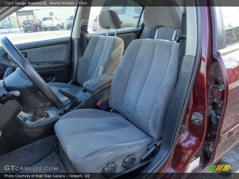 Front Seat of 2001 Maxima SE