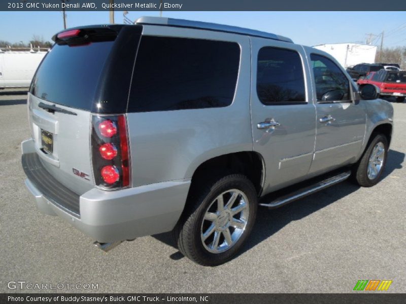 Quicksilver Metallic / Ebony 2013 GMC Yukon Denali AWD