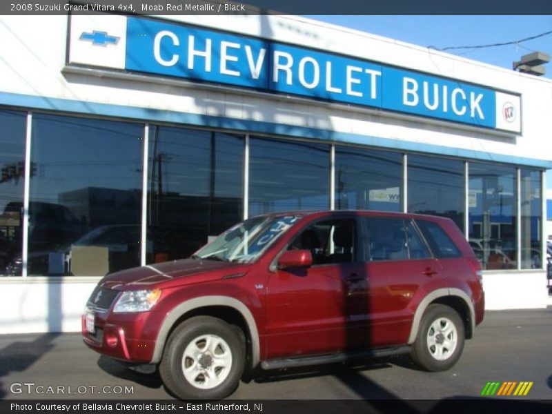 Moab Red Metallic / Black 2008 Suzuki Grand Vitara 4x4