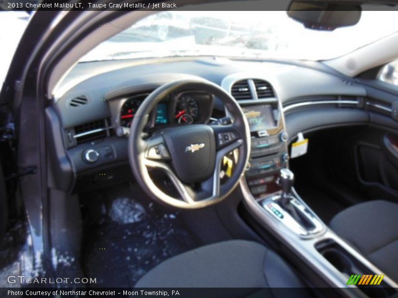 Taupe Gray Metallic / Jet Black 2013 Chevrolet Malibu LT