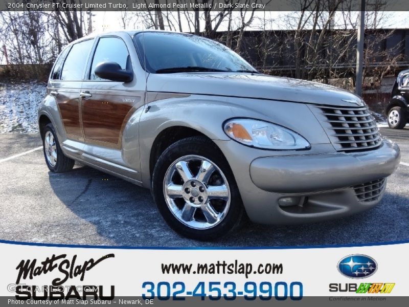 Light Almond Pearl Metallic / Dark Slate Gray 2004 Chrysler PT Cruiser Limited Turbo