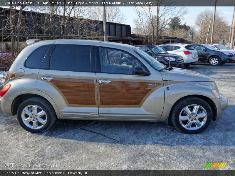 Light Almond Pearl Metallic / Dark Slate Gray 2004 Chrysler PT Cruiser Limited Turbo