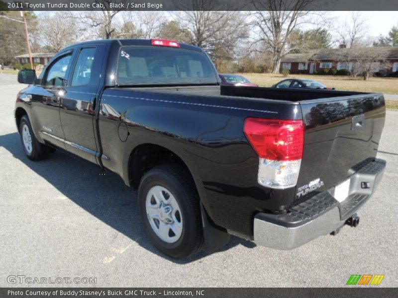 Black / Sand Beige 2011 Toyota Tundra Double Cab