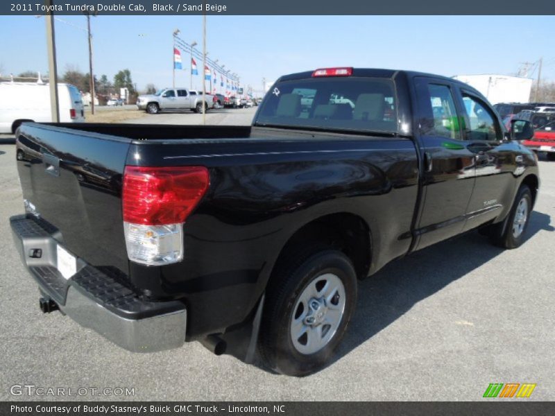 Black / Sand Beige 2011 Toyota Tundra Double Cab