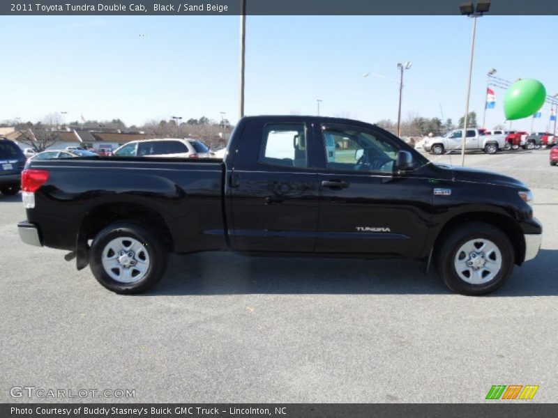 Black / Sand Beige 2011 Toyota Tundra Double Cab