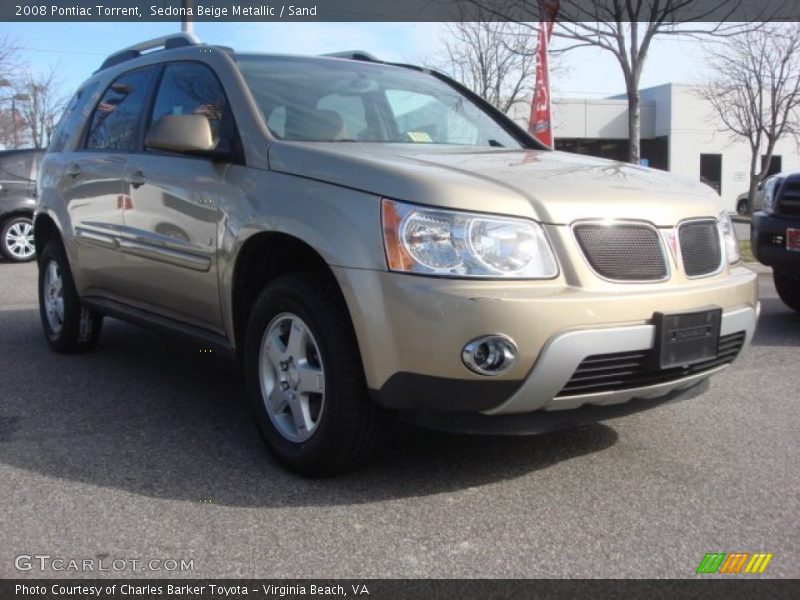 Sedona Beige Metallic / Sand 2008 Pontiac Torrent
