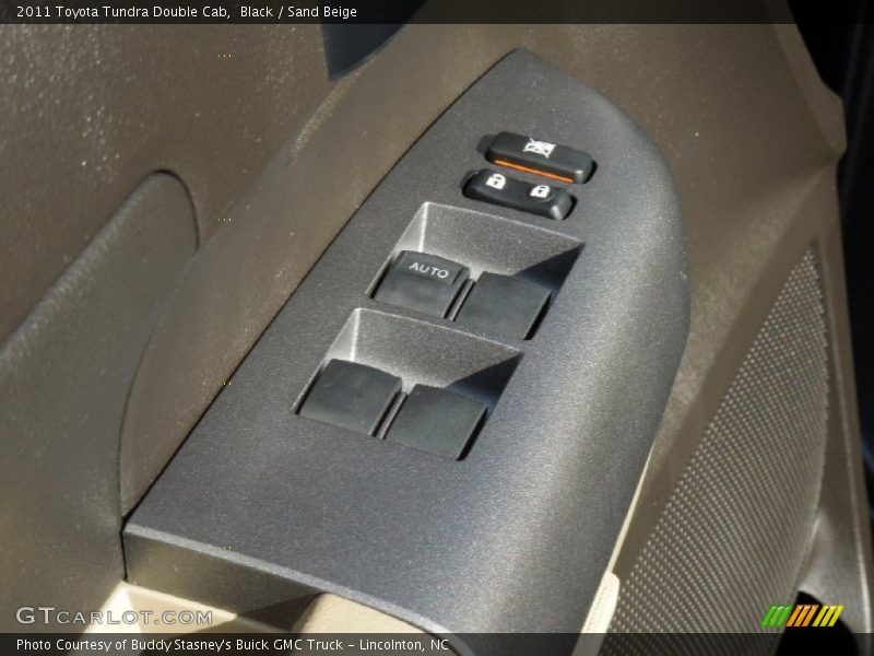 Black / Sand Beige 2011 Toyota Tundra Double Cab