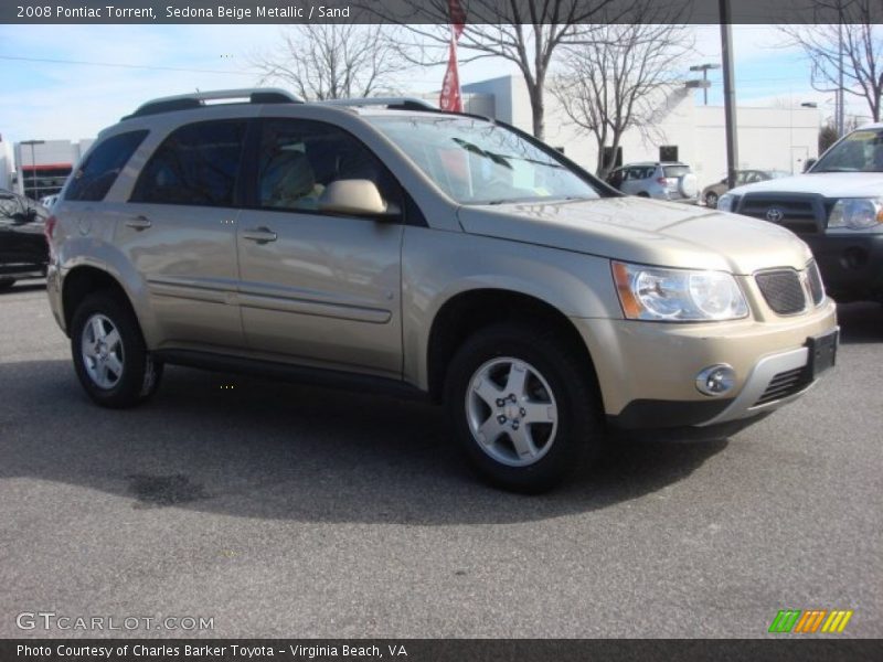 Sedona Beige Metallic / Sand 2008 Pontiac Torrent