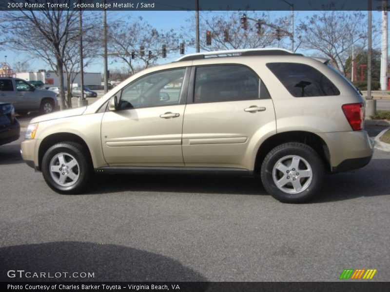 Sedona Beige Metallic / Sand 2008 Pontiac Torrent
