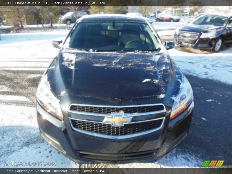 Black Granite Metallic / Jet Black 2013 Chevrolet Malibu LT