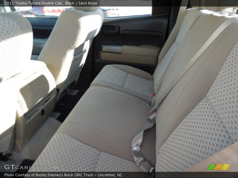 Black / Sand Beige 2011 Toyota Tundra Double Cab