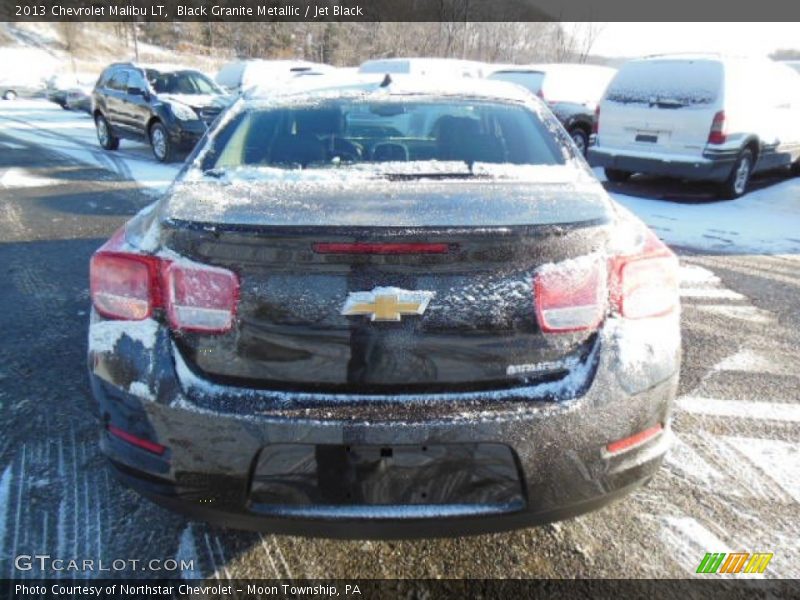 Black Granite Metallic / Jet Black 2013 Chevrolet Malibu LT