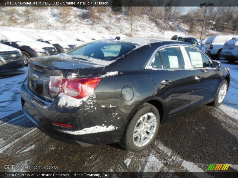 Black Granite Metallic / Jet Black 2013 Chevrolet Malibu LT